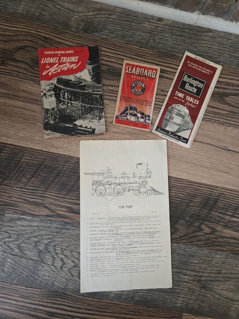 Old Train Ephemera