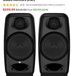 iLoud Micro Monitor 3" Powered Studio Monitors (Pair)