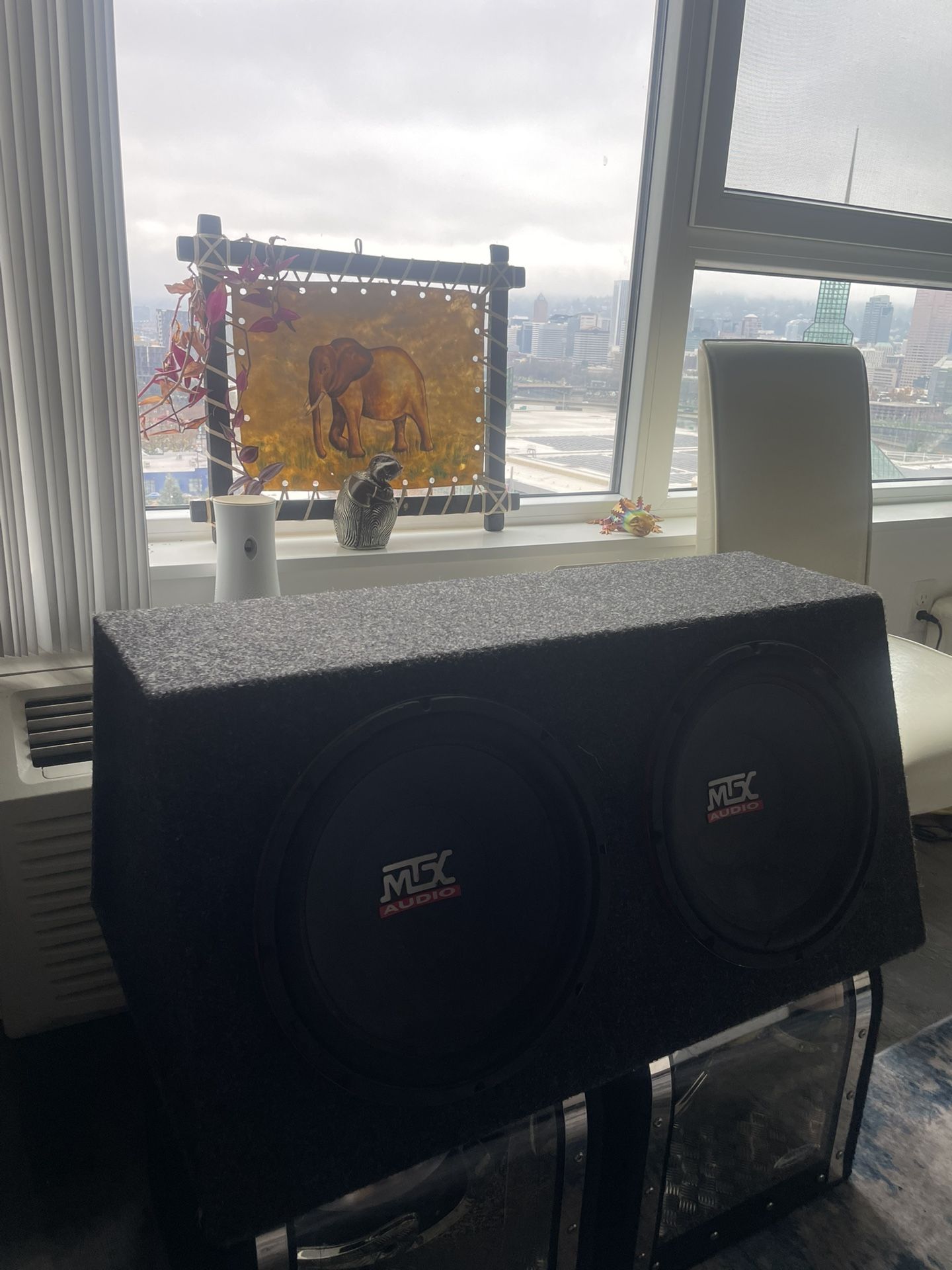 Dual 12 Inch Mtx Woofers