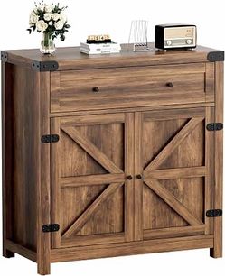 Farmhouse Buffet Sideboard Storage Cabinet