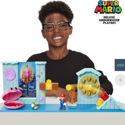 Super Mario Bros. Deluxe Underwater Playsets