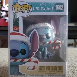 Disney Stitch With Candy Cane 1502 Funko