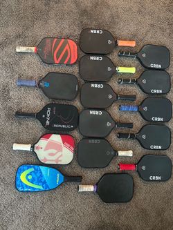 10+ Pickleball paddles