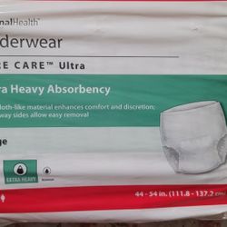 Unisex Adult Diapers Size Large