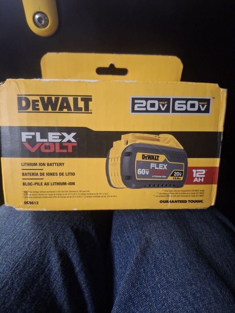 Dewalt Flexvolt 20V/60V 12AH Batteries