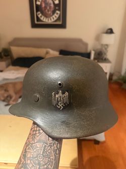 WW2 German helmet