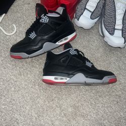 Jordan Bred 4s Reimagined Size 8 With Box New