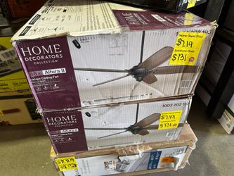 SaleSumo Home Decorators Collection - 68 in. Altura II Indoor Ceiling Fan Bronze Finish