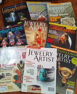 Lapidary Journal/Jewelry Artist magazines