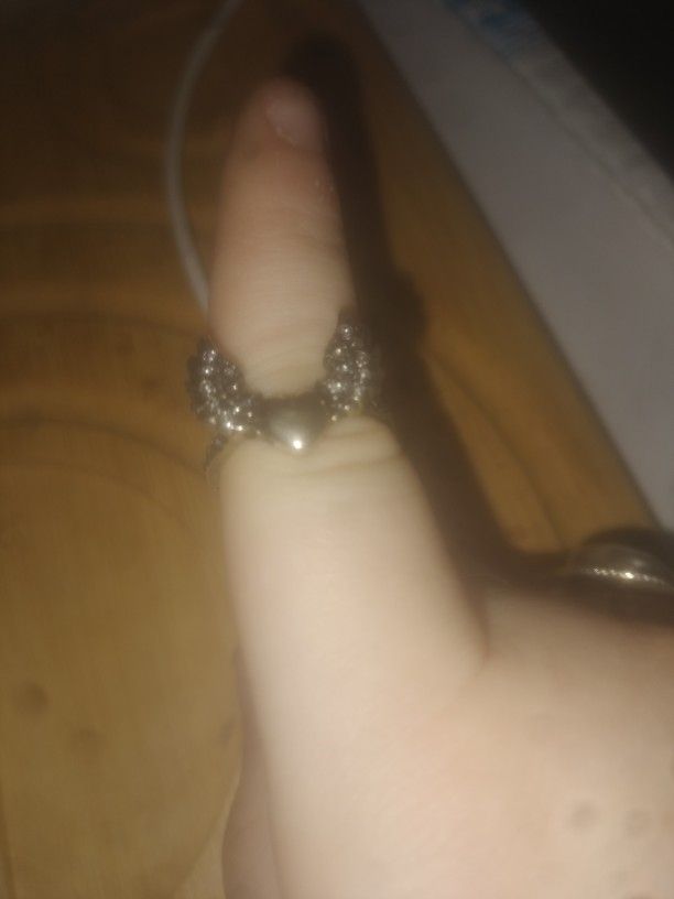 Heart Ring With Wings