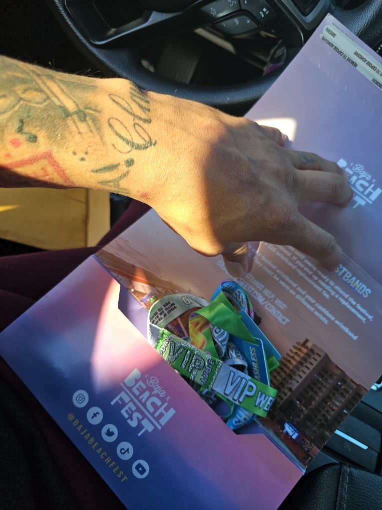 BAJA BEACH FEST 2025 1 TICKET LEFT