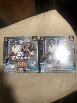 2025 Football Chrome Mega Box