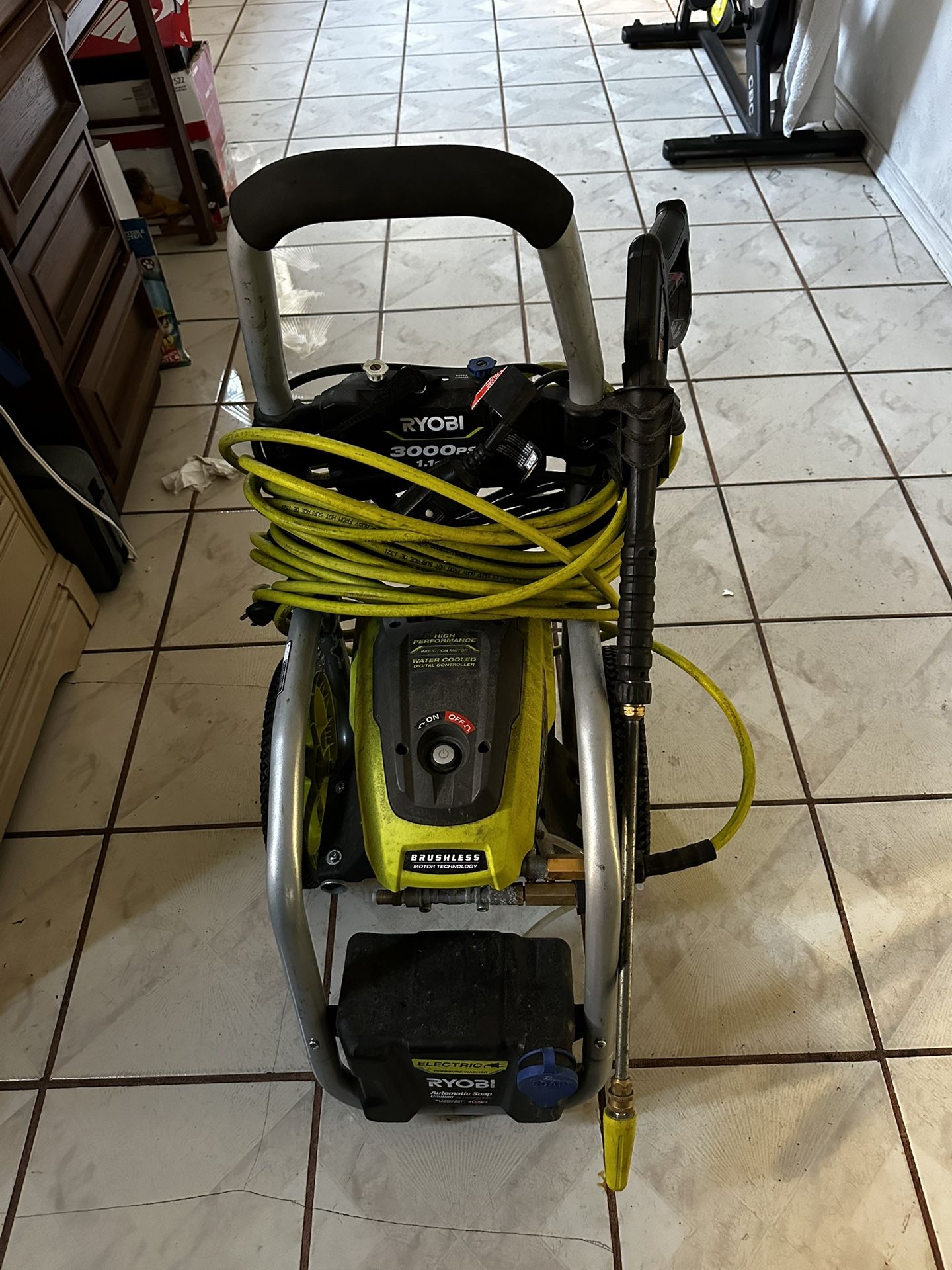 Ryobi 3000 Psi Power Washer- Electric $125