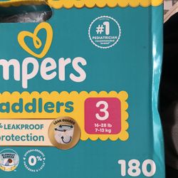 Baby Diapers #3 Pampers Name Brand Excellent For Babies
