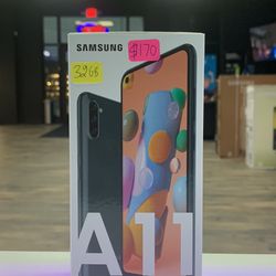Samsung Galaxy A11 BLK 32GB Unlocked New