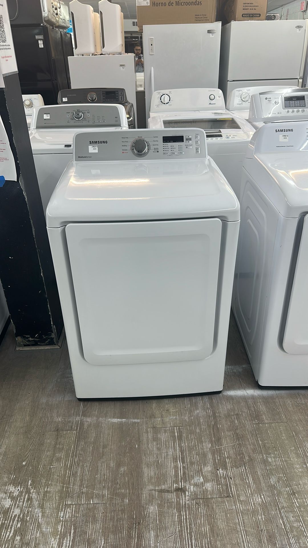 Samsung Dryer With MoistureSensor