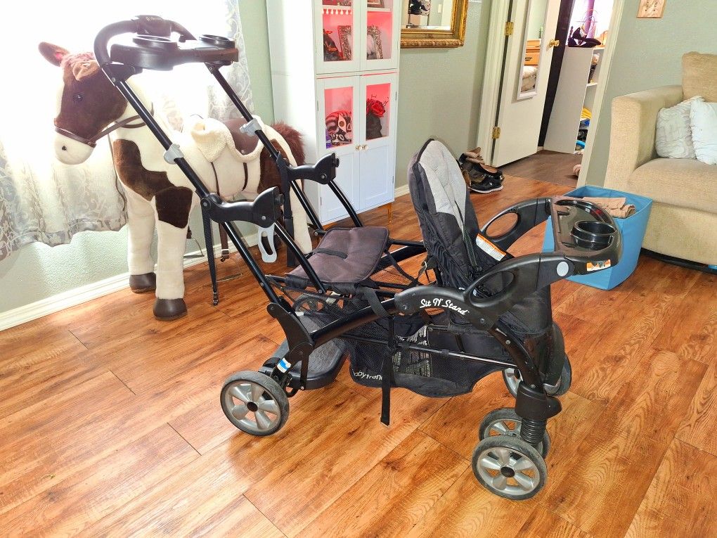 Sit N Stand Double Stroller