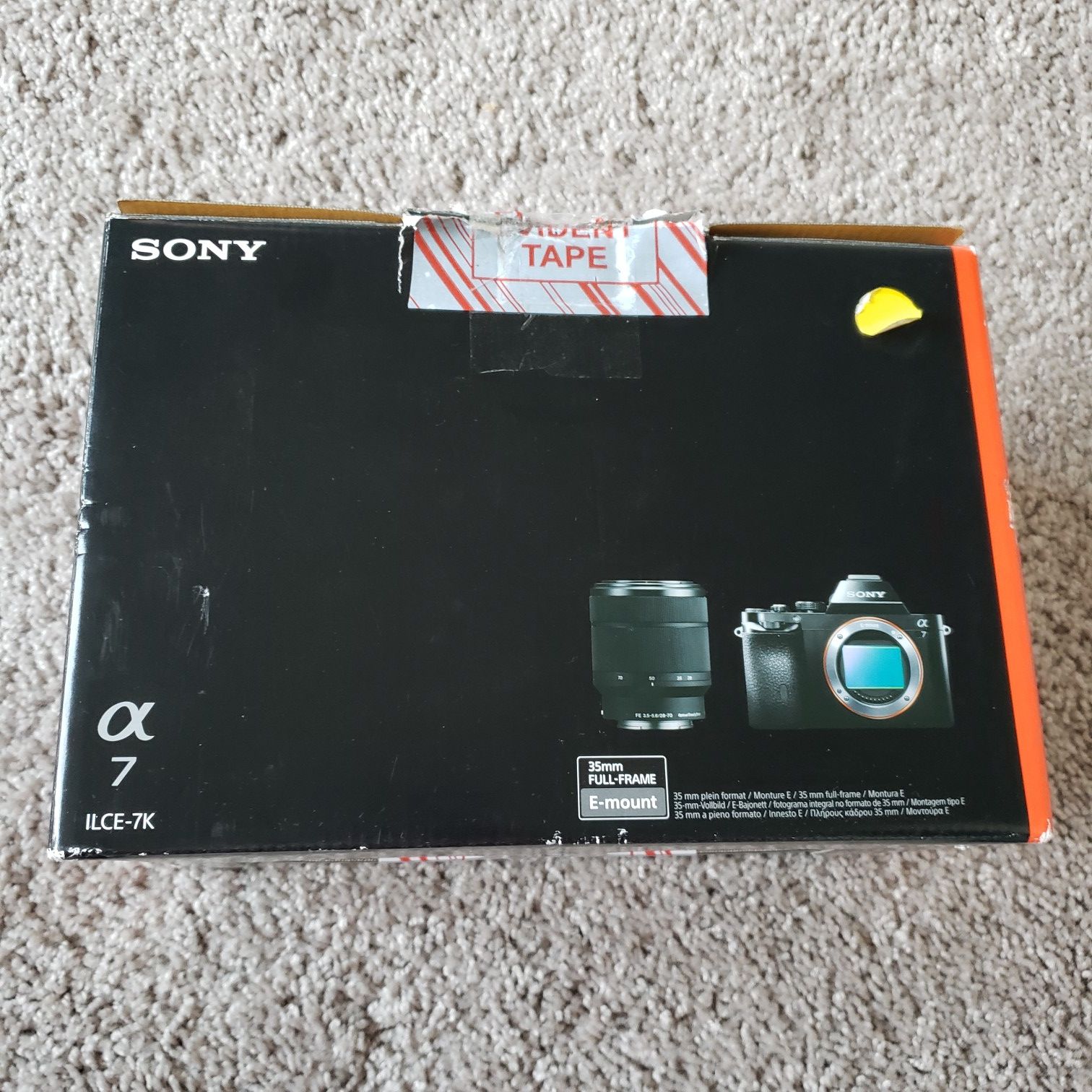 Sony A7 full frame camera with 28-70 lens (brand new)