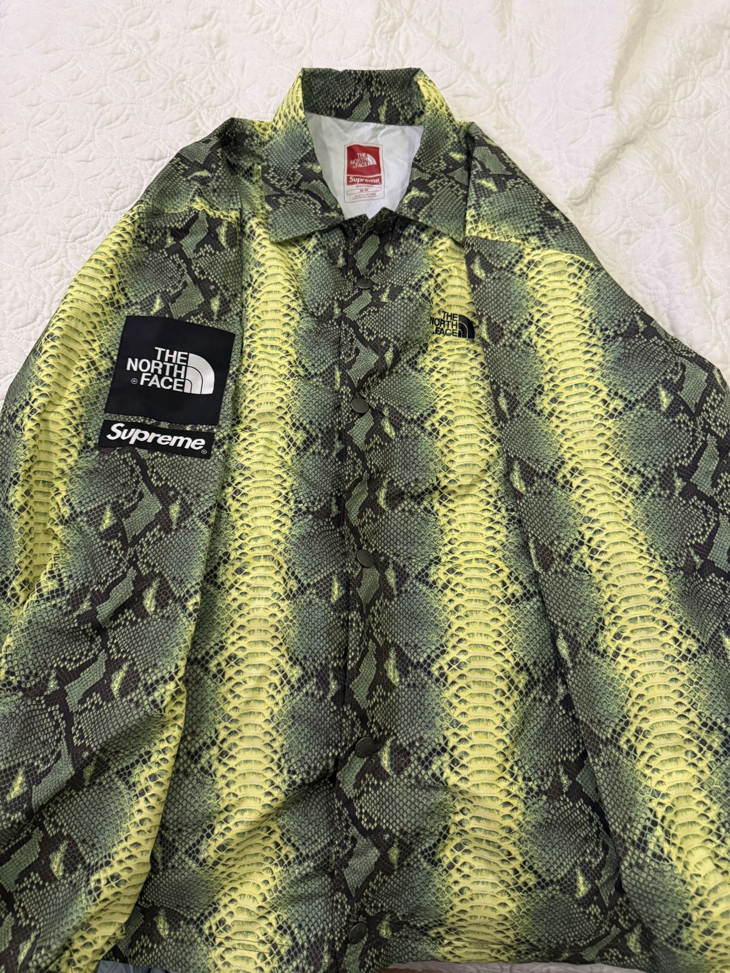 Supreme The North Face Snakeskin