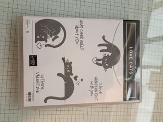 Love Cats by Stampin Up, Cling