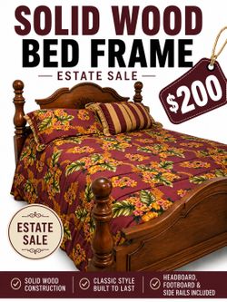 vintage and antique pieces. Oak wood