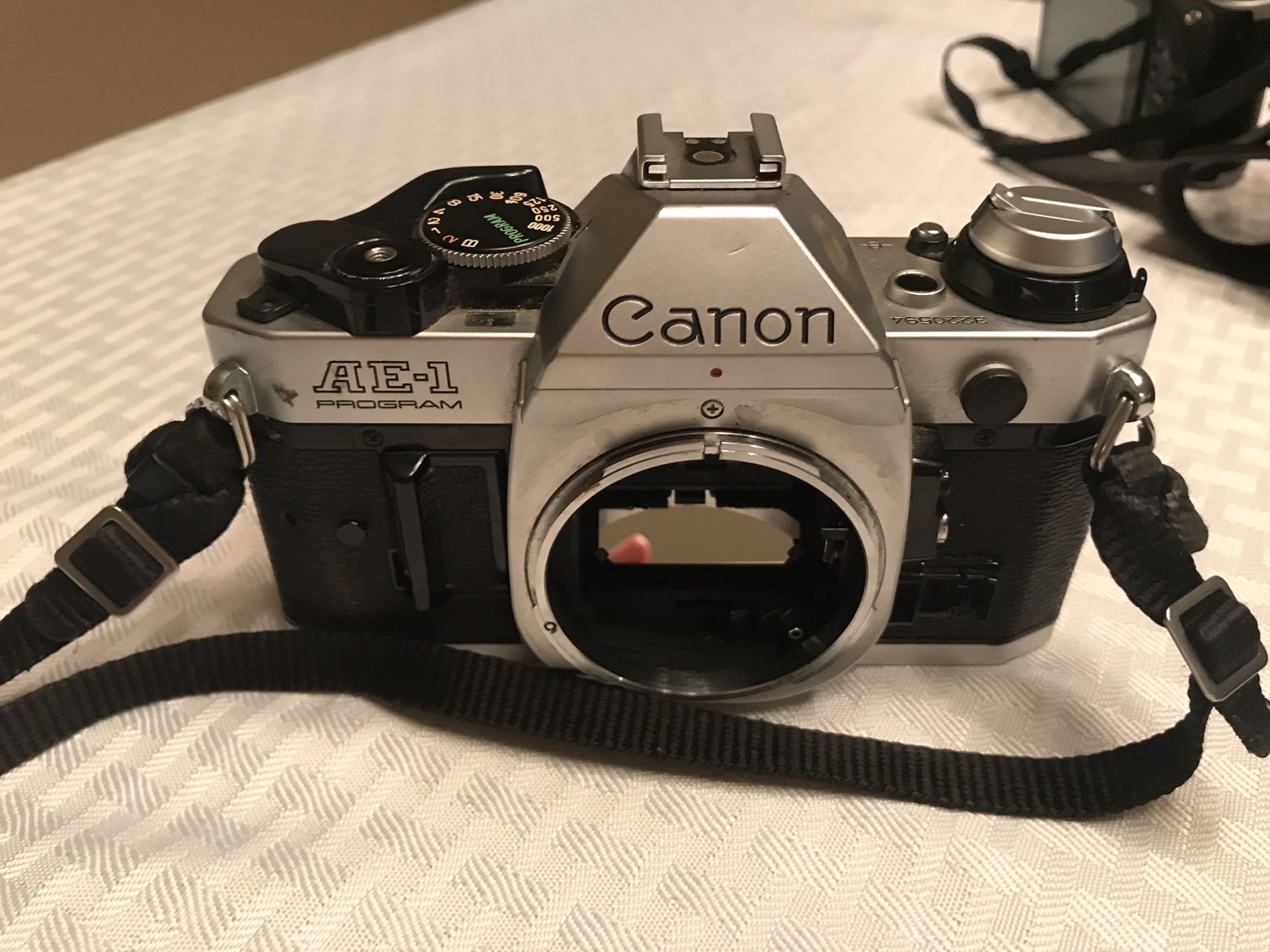 Canon AE-1 Program 35mm SLR film camera
