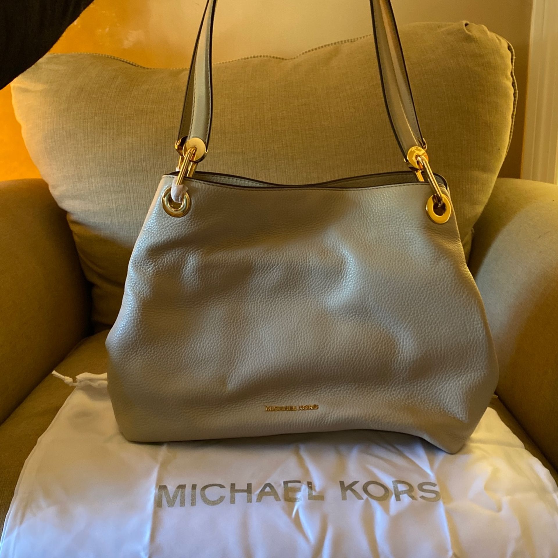 Brand new light tan Michael Kors hobo bag