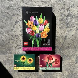 Lego Botanicals Tulip Bouquet Bundle