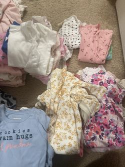 3-6 Months babygirl clothes 91pieces