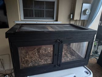 Reptile Snake Monitor Tank