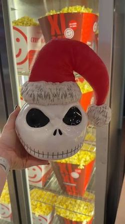 Nightmare before Christmas Jack Skellington popcorn bucket