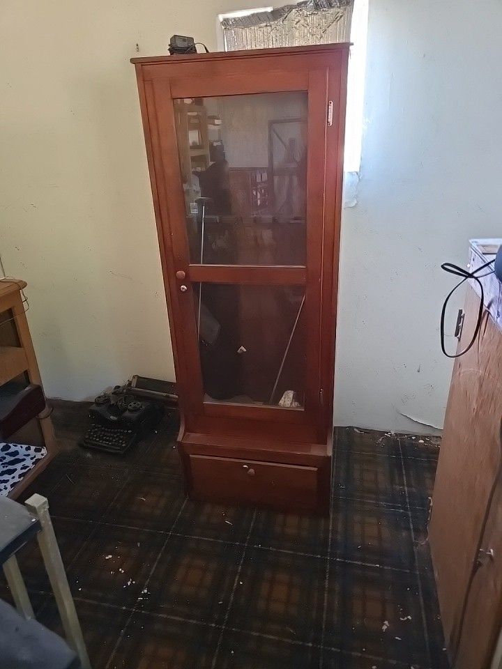 Antique Gun Cabinet/safe