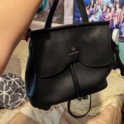 nanette lepore black backpack