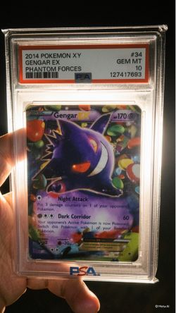 Pokemon TCG Gengar EX PSA 10