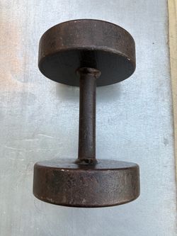 35lb Cast Iron Dumbbell