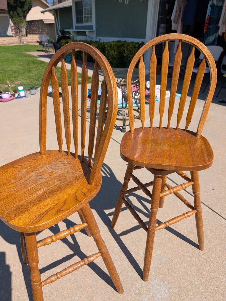 Wood Bar Stools