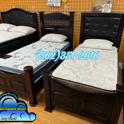Twin Bed Frame Single Cama 