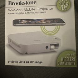 Projection screen and mobile projector