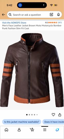 Wolverine brown jacket