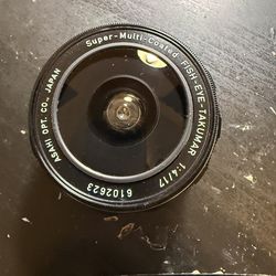 Pentax Fish-Eye-Takumar 17mm F4 m42 lens
