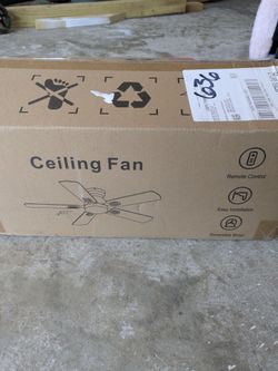 Ceiling Fan with Remote Control