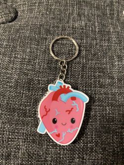 Heart keychain