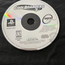$5 Cool boarders 3  PS1 PlayStation 