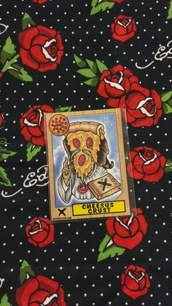 Cheesus Crust ButchoVision Art Sticker