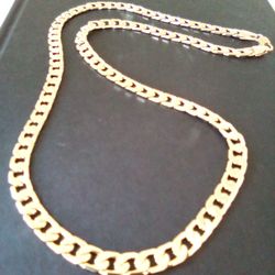 Deep Gold Plated Necklaces Chain Jewelry