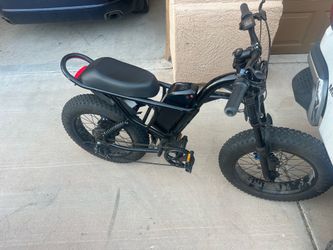Street legal E bike