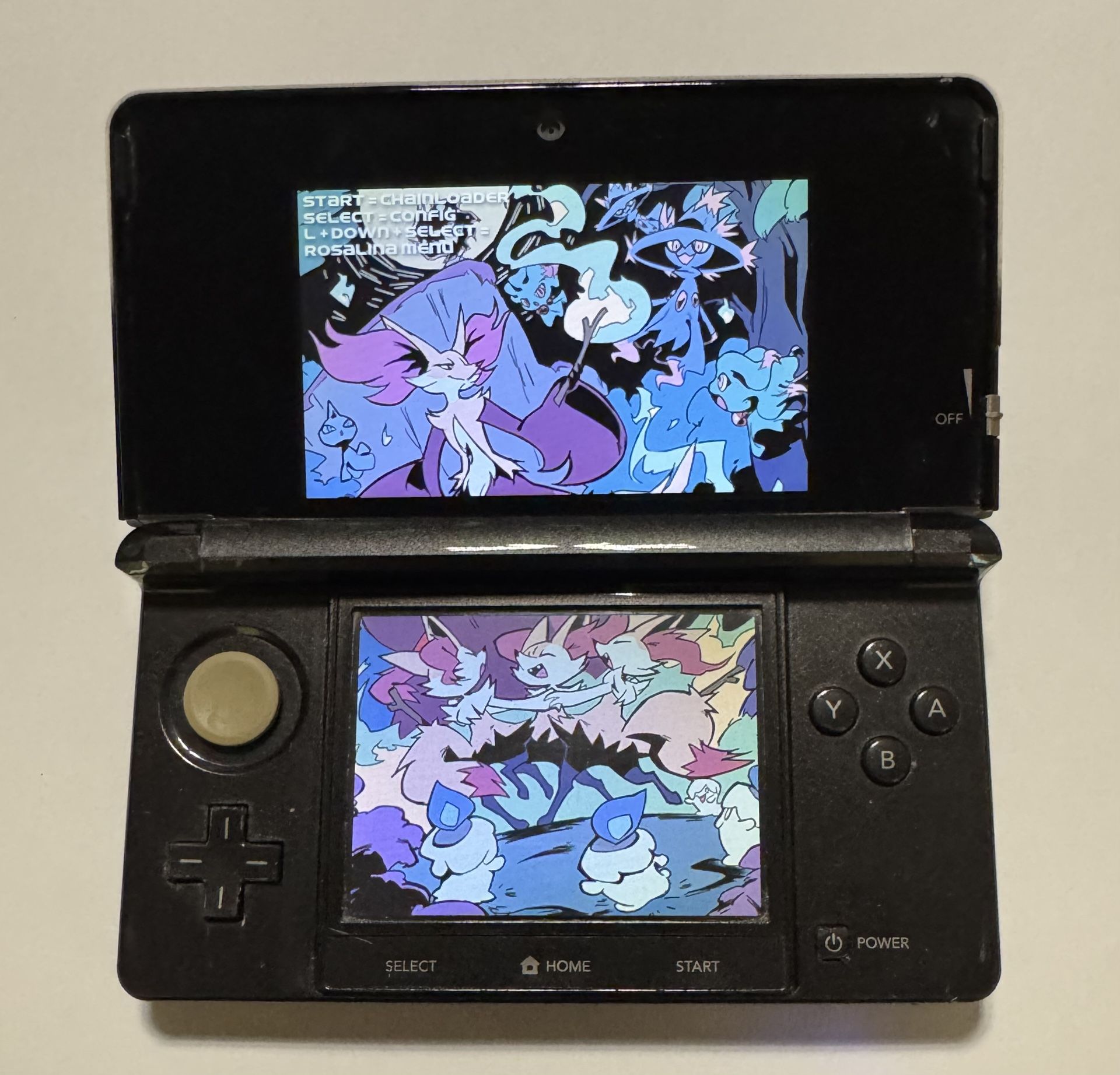 Cosmo black Nintendo 3DS with 688 games