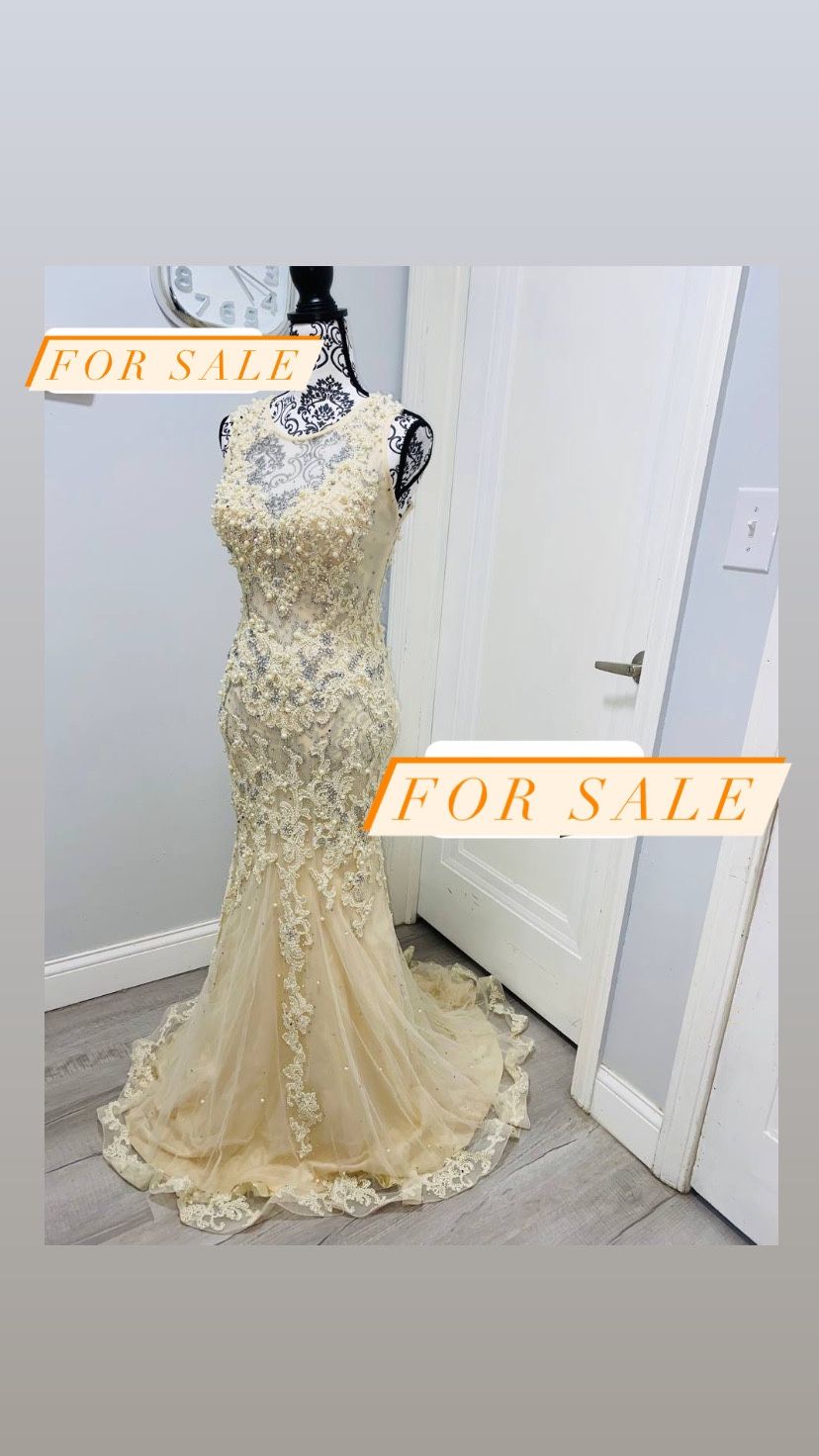 sachin and babi light blue dress Mermaid Wedding Dresses main image 1