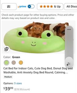 Cat and dog bed