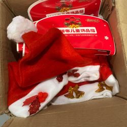 18 PCS Christmas Santa Claus Cap Christmas Holiday Hat